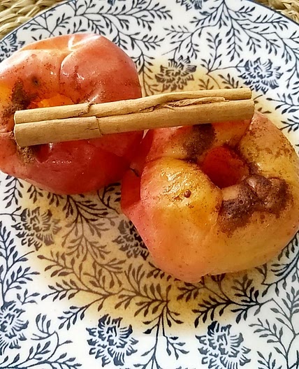 Receta de Manzanas asadas al microondas