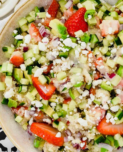 Strawberry Quinoa Salad