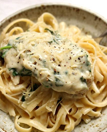 Slow Cooker Garlic Parmesan Chicken