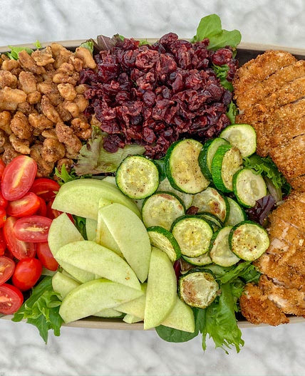 Crispy Autumn Chicken Salad
