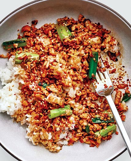 Soy and Scallion Tofu Bowl
