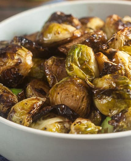 Air Fryer Crispy Balsamic Brussels Sprouts Recipe