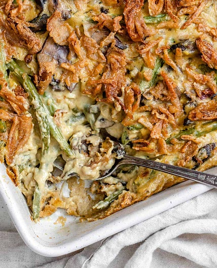 Vegan Green Bean Casserole