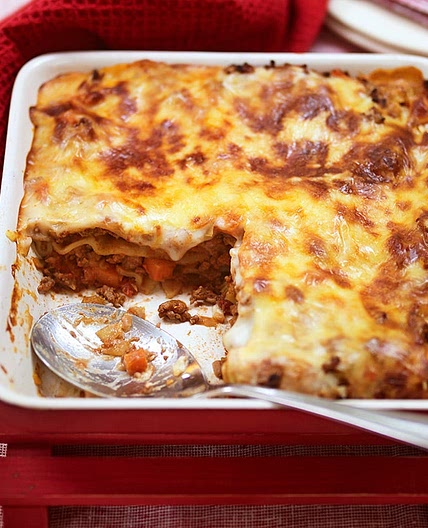Gluten-free beef lasagne