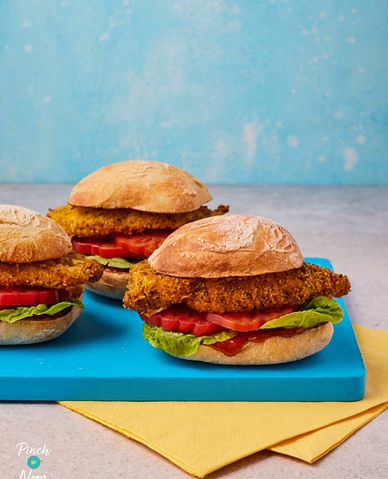 Spicy Crispy Chicken Stack | Slimming & Weight Watchers Friendly