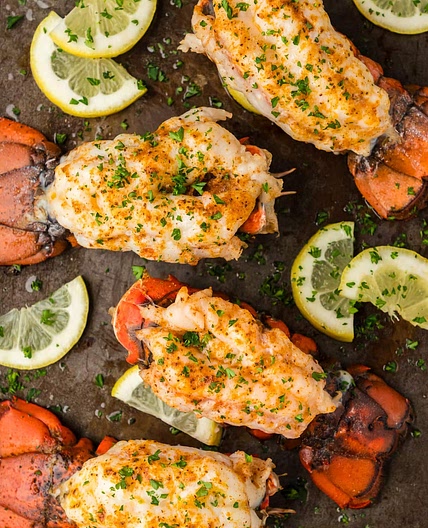 Baked Lobster Tail