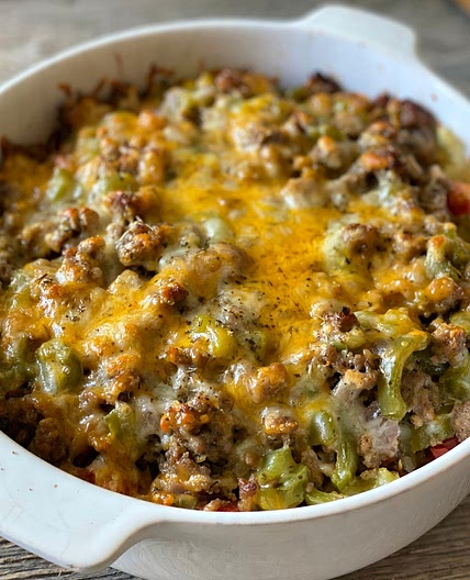 Sausage Cabbage Casserole