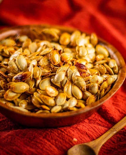 Sweet and Salty Pumpkin Seeds Recipe