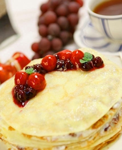 레이즌크레페케이크