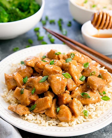 Instant Pot Honey Garlic Chicken