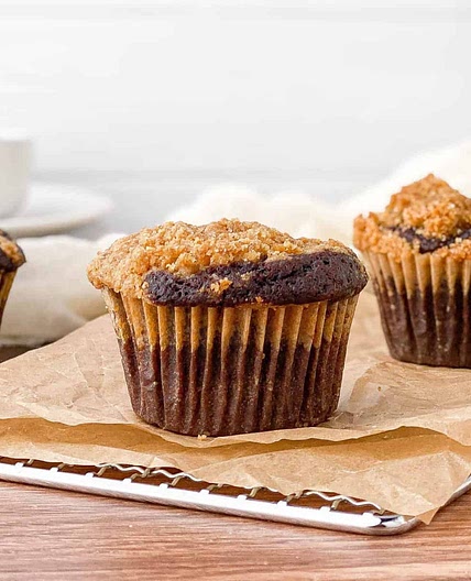 Chocolate Peanut Butter Muffins