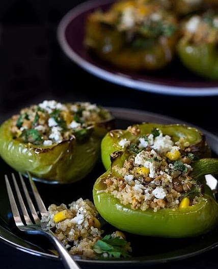 Quinoa Stuffed Peppers Recipe {Gluten-Free}