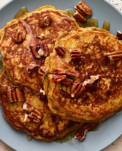 Pumpkin Protein Pancakes
