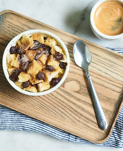 Microwave Bread Pudding