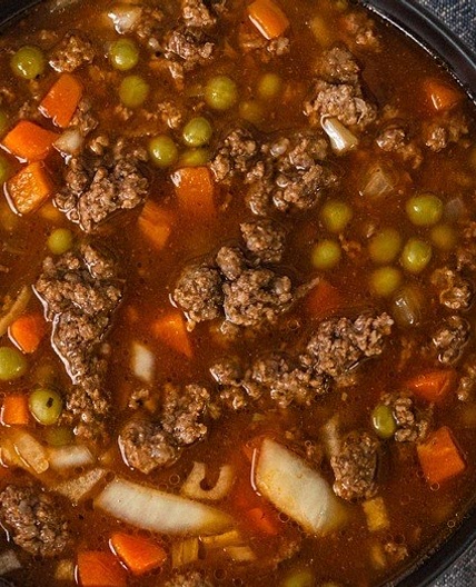 V8 Beef and Vegetable Soup
