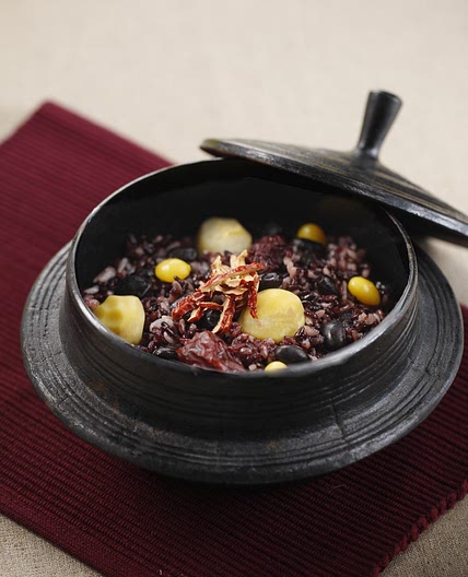 흑미 영양 돌솥밥 만드는 법