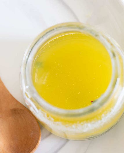 Lemon Balm Butter with Garlic