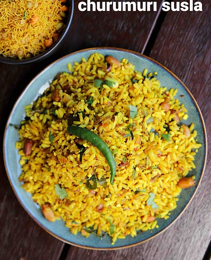 susla recipe | puffed rice upma | mandakki or churumuri susla | uggani