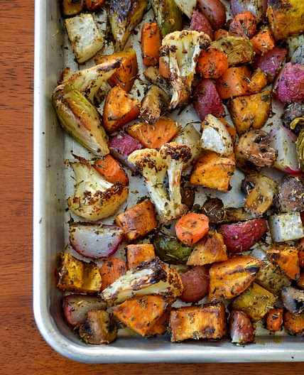 Roasted Vegetables Breakfast Hash - Whole30 Approved