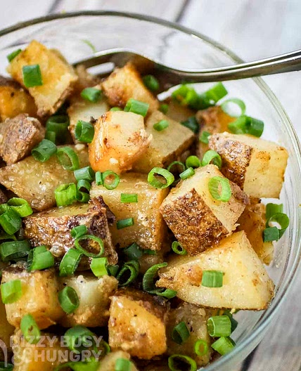 Crispy Roasted Chipotle Potatoes With Garlic