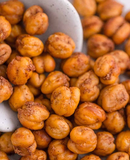 Cinnamon Roasted Chickpeas