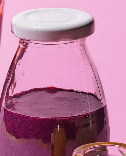 Heidelbeer-Shake mit Tofu