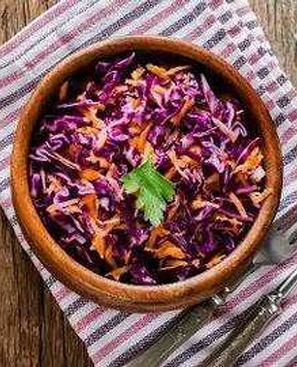 Ensalada de zanahoria y col morada | Reto 28