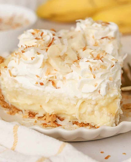 Banana Coconut Cream Pie