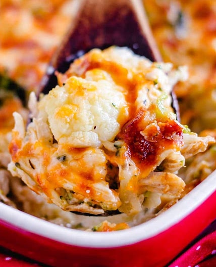 Cauliflower Chicken Casserole