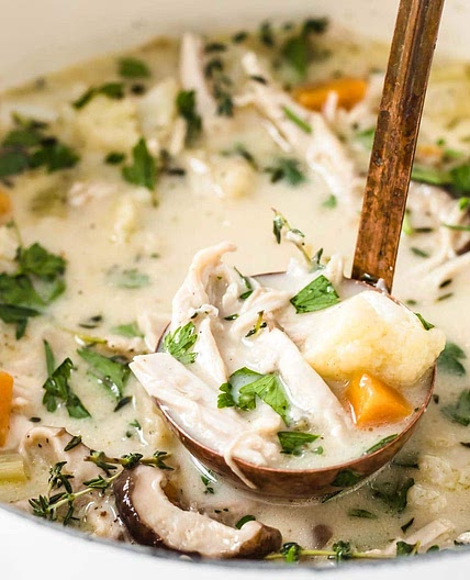 Keto Low Carb Turkey Soup