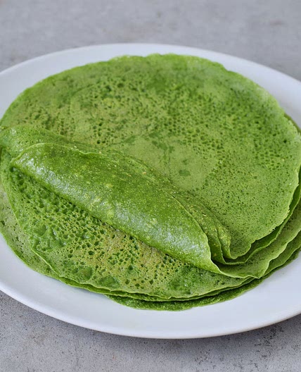 Healthy Spinach Tortillas