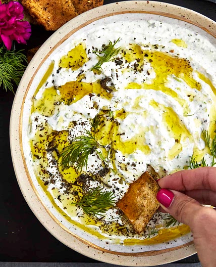 Feta Cucumber Sauce Recipe