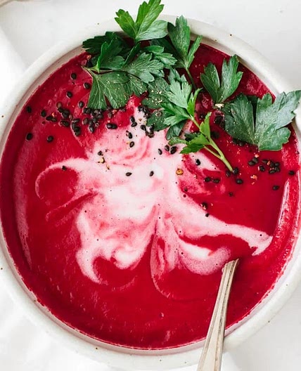 7 Healthy Vitamix Soup Recipes to Enjoy Year Round: Beet Soup