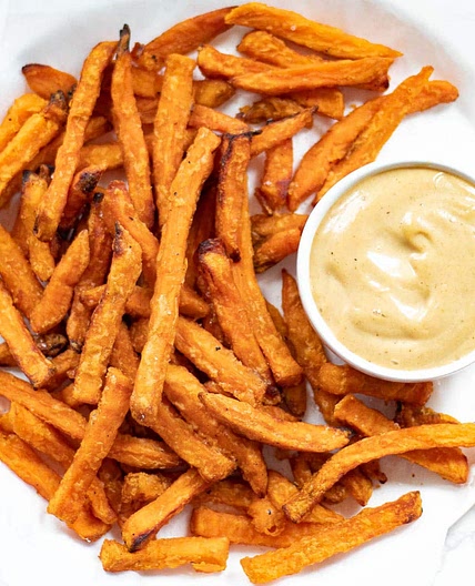 Frozen Sweet Potato Fries in Air Fryer
