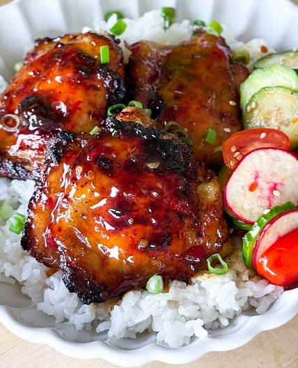 Sticky Sweet Chili Chicken - ready in 25 minutes
