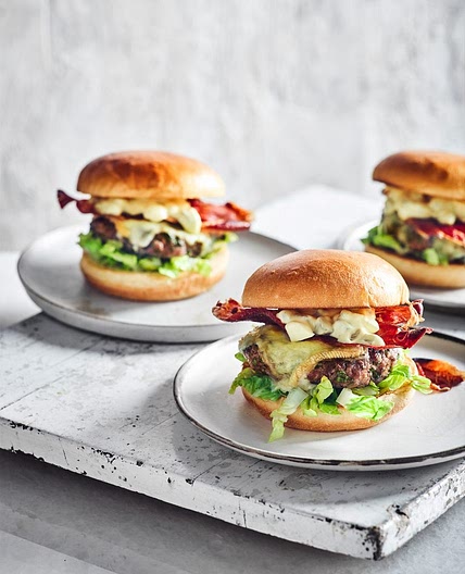 Raclette burgers