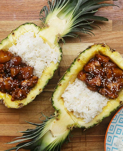 Sticky Pineapple Chicken Recipe by Tasty