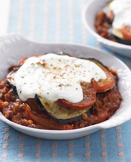 Low-fat moussaka