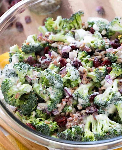 The Best Broccoli Salad