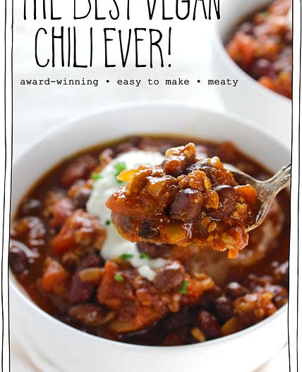 The Best Vegan Chili Ever!!!