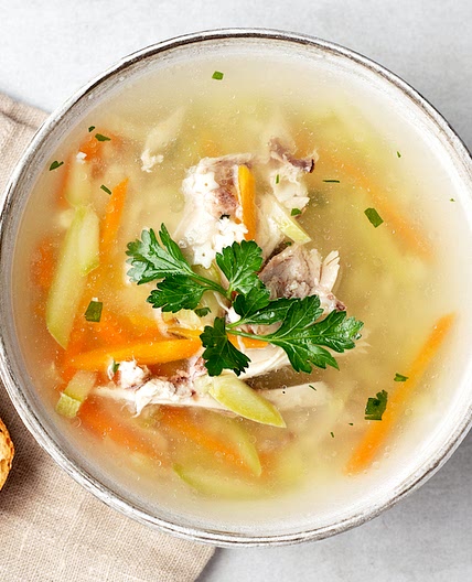 Poached Chicken Pot au Feu
