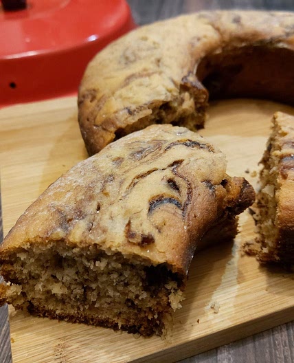 Banana & Nutella Omnia cake