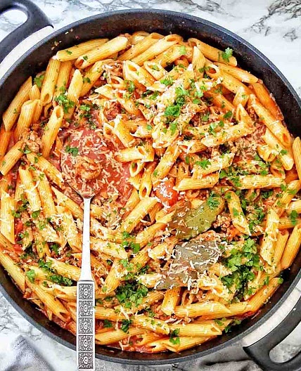 Pork Mince Pasta