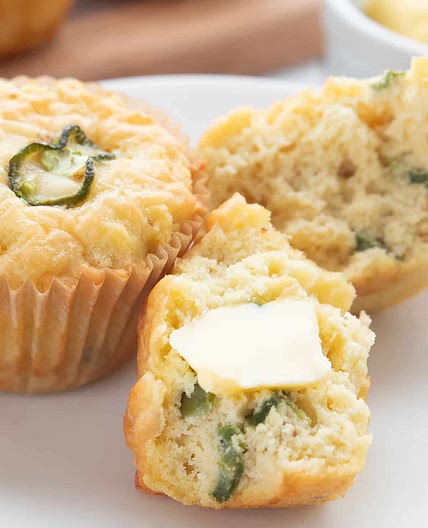 Cheddar Jalapeno Muffins