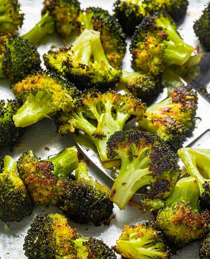 Roasted Broccoli With Parmesan