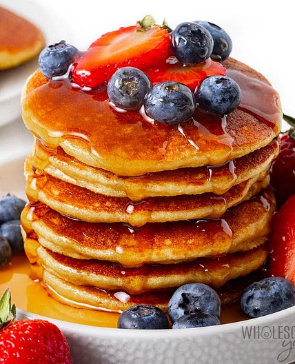 Keto Pancakes (Fluffy Low Carb Pancakes)