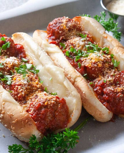 Crock Pot Meatball Subs