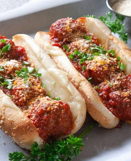 Crock Pot Meatball Subs