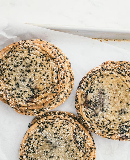 Toasted Sesame Cookies