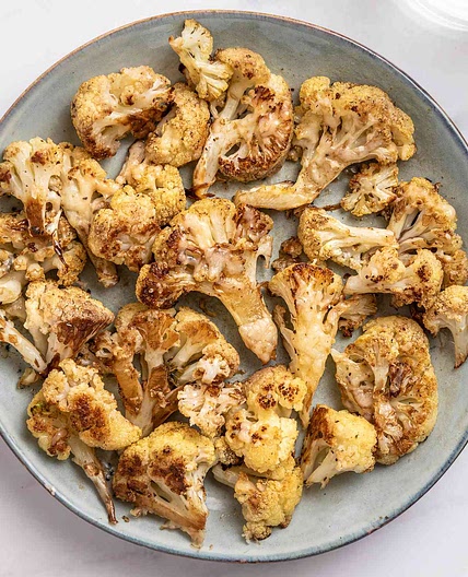 Balsamic & Parmesan Roasted Cauliflower